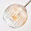 Ripoll Deckenleuchte Glas 15 cm Sandfarben, 6-flammig