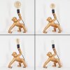 Lampe Affe Kemor Tischleuchte 2-er Set Gold, Schwarz, 1-flammig