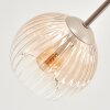 Koyoto Deckenleuchte Glas 15 cm Sandfarben, 6-flammig