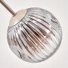Ripoll Deckenleuchte Glas 15 cm Sandfarben, 6-flammig