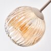 Ripoll Deckenleuchte Glas 15 cm Sandfarben, 6-flammig