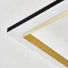 Tulor Deckenleuchte LED Schwarz, 1-flammig