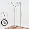 Arcen Stehleuchte LED Nickel-Matt, 2-flammig