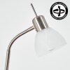 Arcen Stehleuchte LED Nickel-Matt, 2-flammig