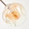 Ripoll Deckenleuchte Glas 15 cm Sandfarben, 6-flammig