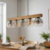 Ripoll Hängeleuchte Glas 15 cm Naturfarben, Schwarz, 5-flammig