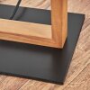 Zanin Stehleuchte LED Naturfarben, Schwarz, 4-flammig