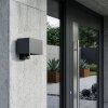 Almodofa Außenwandleuchte LED Anthrazit, 1-flammig, Bewegungsmelder