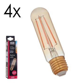 LED E27 4er Set 4 Watt 1700 Kelvin 320 Lumen