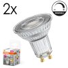 LED GU10 2er Set 3,4 Watt 2700 Kelvin 230 Lumen