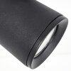 Moderner LED Deckenspot Lemak mit zylindrischem, dreh- und schwenkbarem Leuchtenkopf