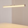 Flaut Pendelleuchte LED Chrom, 1-flammig, Fernbedienung, Farbwechsler