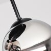 Chehalis Deckenleuchte 4-flammig ø 41 cm mit Rauchglas-Kugeln ø 15 cm