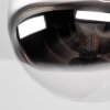 Chehalis Deckenleuchte 4-flammig ø 41 cm mit Rauchglas-Kugeln ø 15 cm