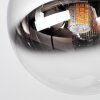 Chehalis Deckenleuchte mit Rauchglas-Kugeln ø 12 cm, 4-flammig, G9