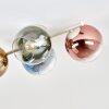 Koyoto Deckenleuchte Kugelleuchte 4-flammig mit mehrfarbigen Glasschirmen E14 ø 15 cm