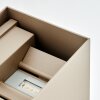 Tamarin LED Außenwandleuchte mit Bewegungsmelder IP54 sandfarben, Up-Down-Licht
