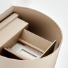 Tamarin LED Außenwandleuchte 2er-Set sandfarben IP54 mit verstellbarem Lichtkegel