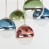 Chehalis Deckenlampe mit mehrfarbigen Glaskugeln, 5-flammig, G9, ø 45 cm