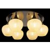 Globo Maxy Deckenleuchte Kugelleuchte E27 6-flammig Klarglasschirm Ø 65 cm