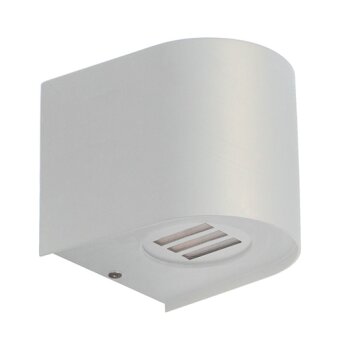 NOWA Belum LED Außenleuchte weiß IP44 3000K 400lm 2W für Wandmontage im Außenbereich