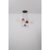 NOWA Toy Hängeleuchte mit mehrfarbigen Glaskugeln, Länge 110 cm, 8-flammig, E27