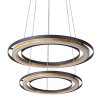 NOWA Rilas LED Ring-Pendelleuchte dimmbar IP20 3000 Kelvin 4500 Lumen 21 Watt