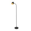 Jason NOWA moderne Stehlampe 145 cm für Wohnzimmer aus Metall mit Metallschirm, E14, IP20