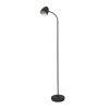 Jason NOWA moderne Stehlampe 145 cm für Wohnzimmer aus Metall mit Metallschirm, E14, IP20