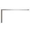 NOWA Carlo LED Tischlampe, Tischleuchte modern dimmbar für Wohnzimmer in Nickel-Matt