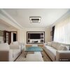 NOWA Rilas LED naturfarbene Bambus-Deckenlampe, 3000 K, 2600 lm, 21 W, IP20