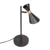 Steinhauer Preto Tischlampe GU10 mit drehbarem Leuchtenkopf, modern