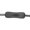 Steinhauer Preto Tischlampe GU10 mit drehbarem Leuchtenkopf, modern