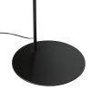 Steinhauer Curve Bogenstehlampe Design-Stehleuchte mit blauem Schirm, 210 cm