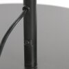 Steinhauer Curve Bogenstehlampe, Bogenlampe mit weißem Stoffschirm, E27, IP20