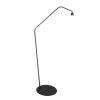 Steinhauer Zig-Zag Bogenstehlampe, moderne Leseleuchte fürs Wohnzimmer, 173 cm