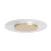 Steinhauer Lido LED dimmbare Deckenleuchte goldene Metall-Deckenleuchte modern