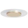 Steinhauer Lido LED Deckenleuchte aus Metall in Gold modern 2700 K 2200 Lumen dimmbar