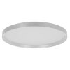 Steinhauer Flady silberne moderne LED Deckenleuchte 2-flammig 2700K 4600lm 40W