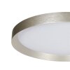 Steinhauer Flady silberne moderne LED Deckenleuchte 2-flammig 2700K 4600lm 40W