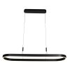 Steinhauer Mykty LED Pendelleuchte für Esstisch 2-flammig, oval, 120 cm aus Metall