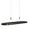 Steinhauer Mykty LED Pendelleuchte für Esstisch 2-flammig, oval, 120 cm aus Metall