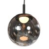 Steinhauer Bollique LED 12-flammige Cluster-Pendelleuchte Kugeloptik, Länge 50 cm für Esszimmer