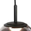 Steinhauer Bollique LED 12-flammige Cluster-Pendelleuchte Kugeloptik, Länge 50 cm für Esszimmer