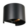 Steinhauer Logan LED Wandlampe Wandleuchte IP54 modern halbrund 2-flammig dimmbar