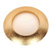 Steinhauer Brotke runde LED Deckenleuchte goldfarben Ø 40 cm 2700 K 1150 lm 12 W
