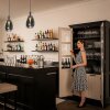 Steinhauer Glimsy LED Pendelleuchte aus Glas mit rauchfarbenem Glasschirm, Ø 22 cm