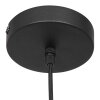Steinhauer Glimsy LED Pendelleuchte aus Glas mit rauchfarbenem Glasschirm, Ø 22 cm