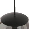 Steinhauer Bollique rauchfarbene Glaskugel-Pendelleuchte modern Länge 40 cm Ø 40 cm