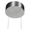 Steinhauer LED Pendelleuchte Soleil, flache Form, höhenverstellbar, 2700 Kelvin warmweiß